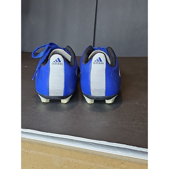 Adidas Goletto VIII FGJ Soccer Cleats Blue/ White Shoes Kids Size 5 GW6162 - Picture 3 of 10